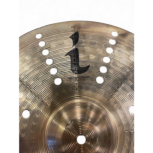 Used Zildjian 17in i trash crash Cymbal