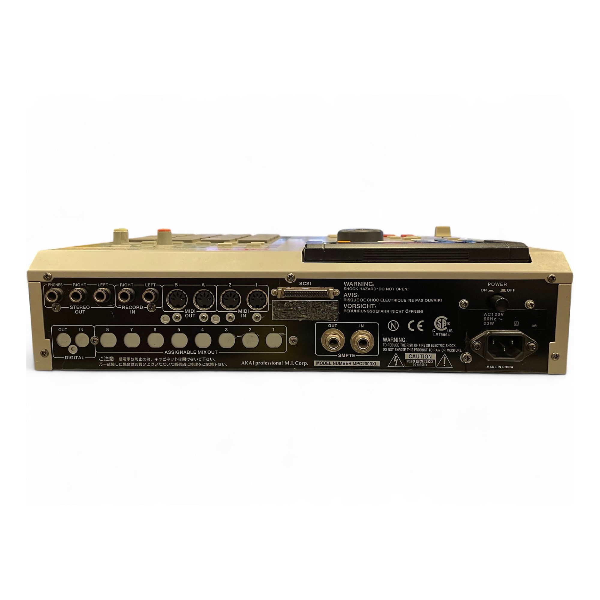 DJ機材 AKAI MPC2000XL Used Akai Professional MPC2000XL Production Controller