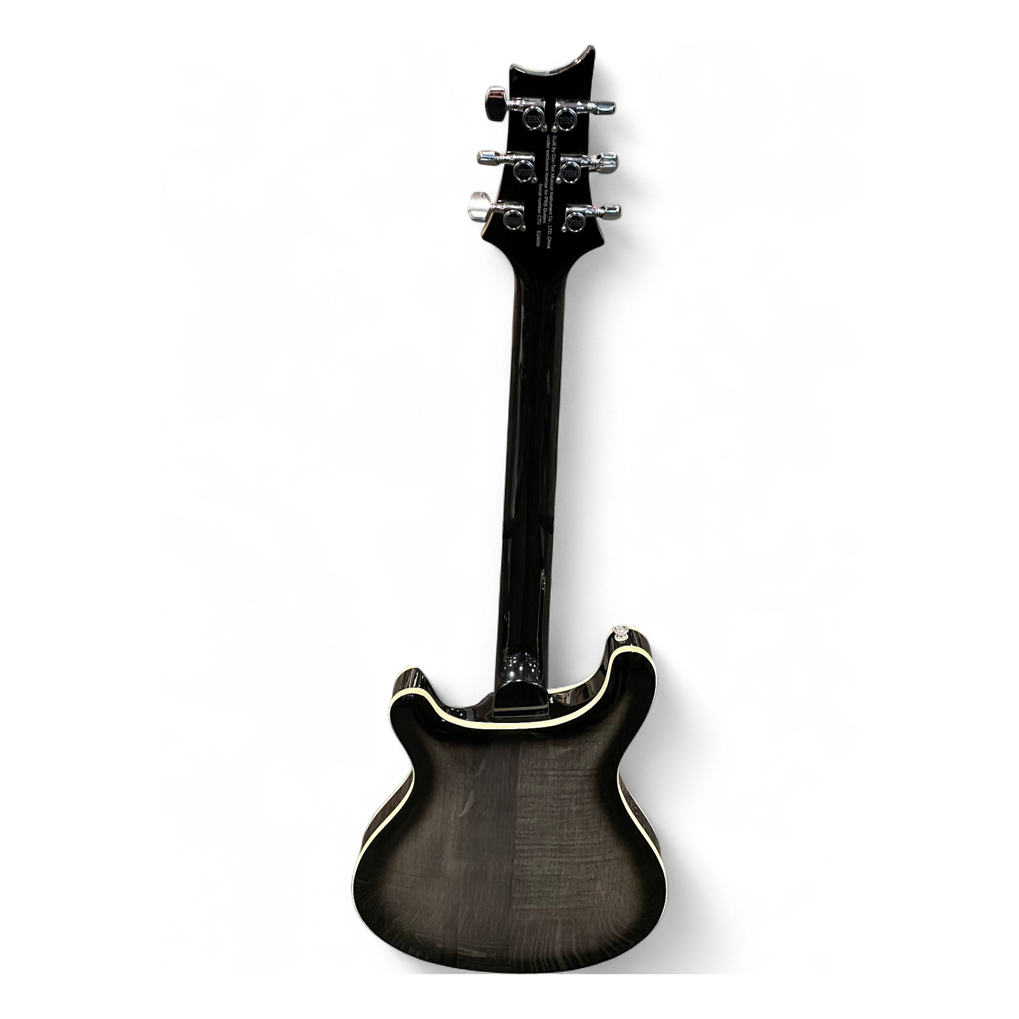 ギター PRS SE Hollowbody II Charcoal Burst PRS SE Standard Piezo Hollowbody Electric Guitar Dog Hair