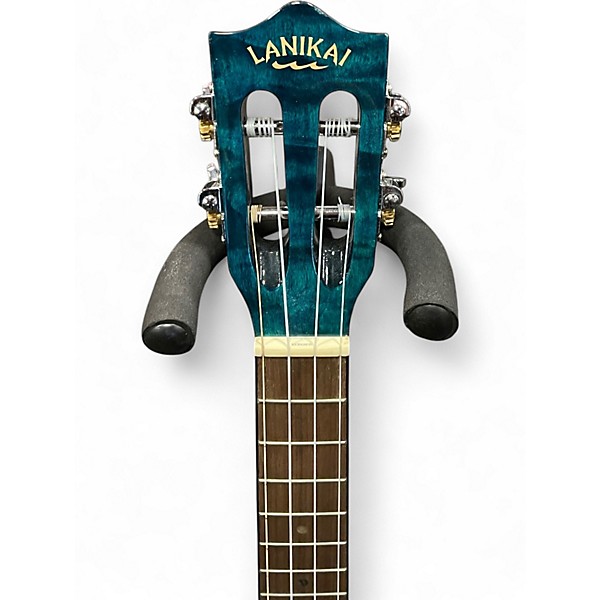 Used Lanikai QM-BLECT Ocean Turquoise Ukulele