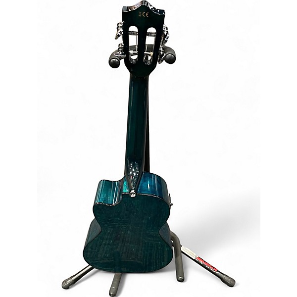 Used Lanikai QM-BLECT Ocean Turquoise Ukulele