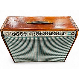 Used Fender TWIN REVERB (SUPER REVERB FACE PLATE)) Tube Guitar Combo Amp