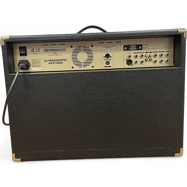 Used Behringer Ultracoustic ACX1000 Guitar Combo Amp