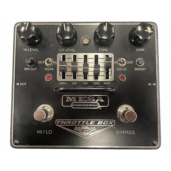 ギター Mesa Boogie Throttle Box Used MESA/Boogie Throttle Box EQ Pedal | Guitar Center