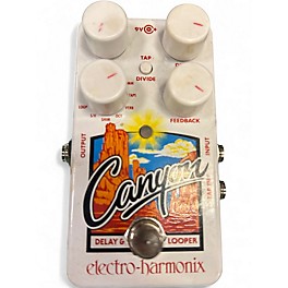 Used Electro-Harmonix Canyon Delay and Looper Effect Pedal