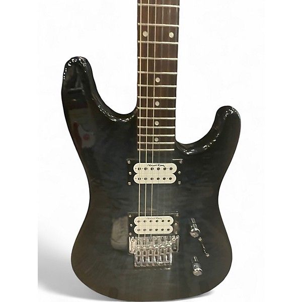 Used Floyd Rose INTERNATIONAL SERIES Blue Solid Body Electric Guitar