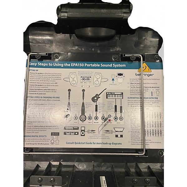 Used Behringer EUROPORT EPA150 Sound Package