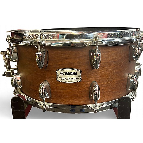 Used Yamaha 14in TOUR CUSTOM Chocolate Satin Drum