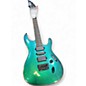 Used Ibanez AXION LABEL S671ALB BLUE CHAMELEON Solid Body Electric Guitar thumbnail
