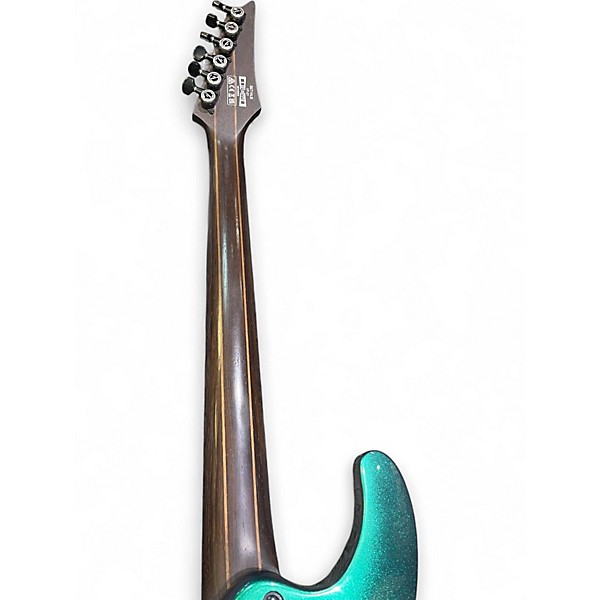 Used Ibanez AXION LABEL S671ALB BLUE CHAMELEON Solid Body Electric Guitar