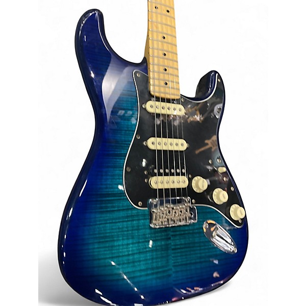 Used Fender Player Stratocaster Blue Burst Solid Body Electric Guitar