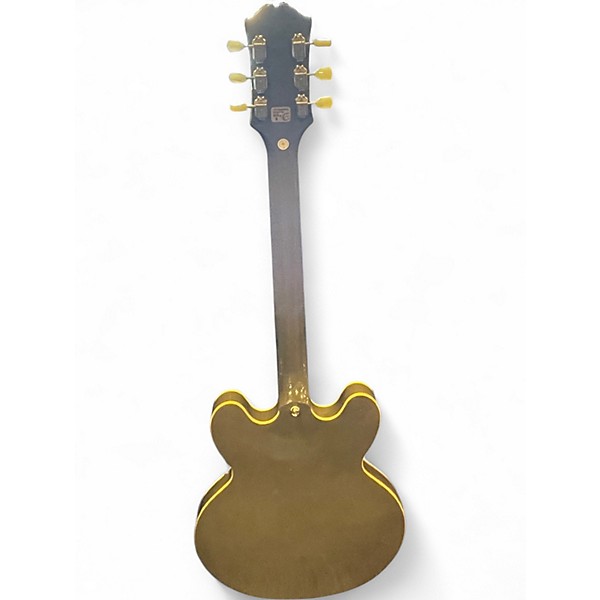 Used Epiphone ES355 Olive Hollow Body Electric Guitar