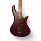 Used Schecter custom 4 red Electric Bass Guitar