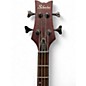 Used Schecter custom 4 red Electric Bass Guitar
