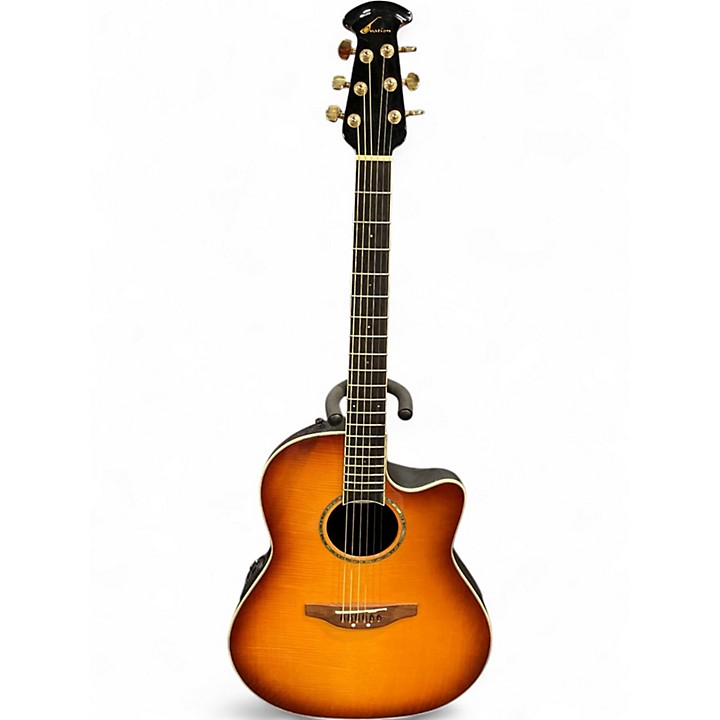エレアコOvation CC28-5 Used Ovation CC28-5 Celebrity Sunburst Acoustic Electric