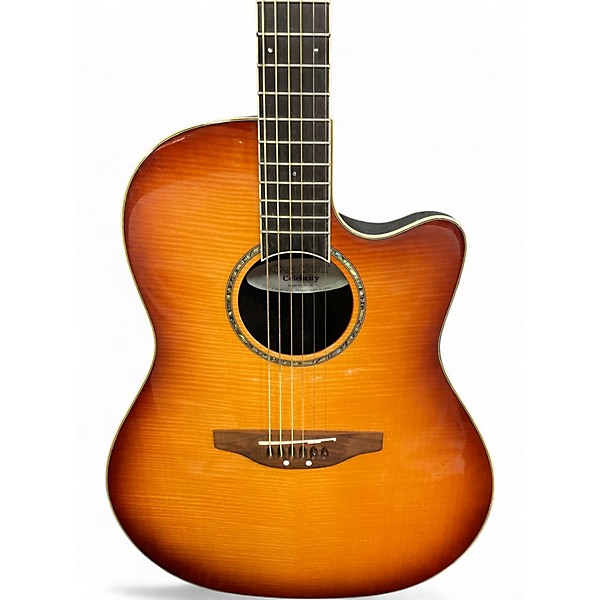 エレアコOvation CC28-5 Used Ovation CC28-5 Celebrity Sunburst Acoustic Electric