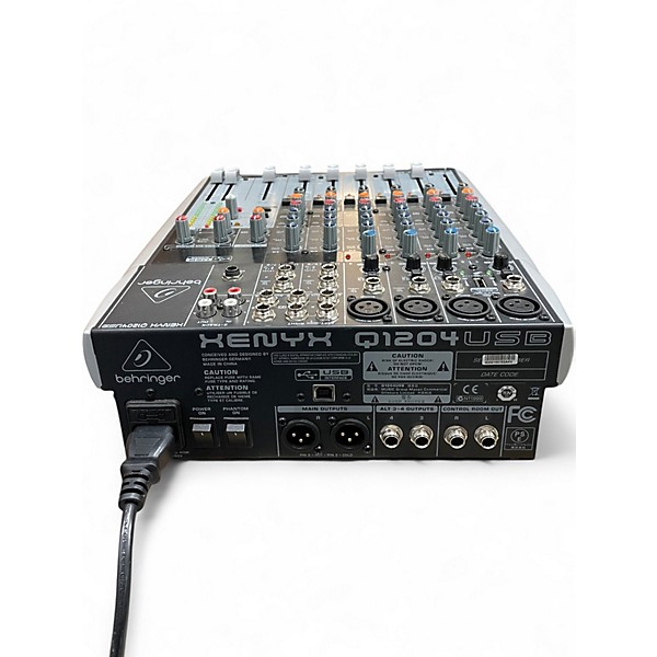 Used Behringer XENYX Q1204USB Unpowered Mixer