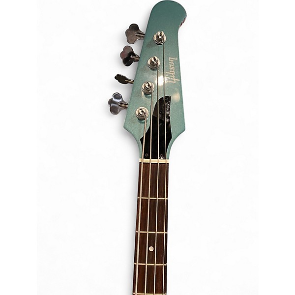Used 2023 Gibson Non-Reverse Thunderbird Faded Pelham Blue Electric Bass Guitar