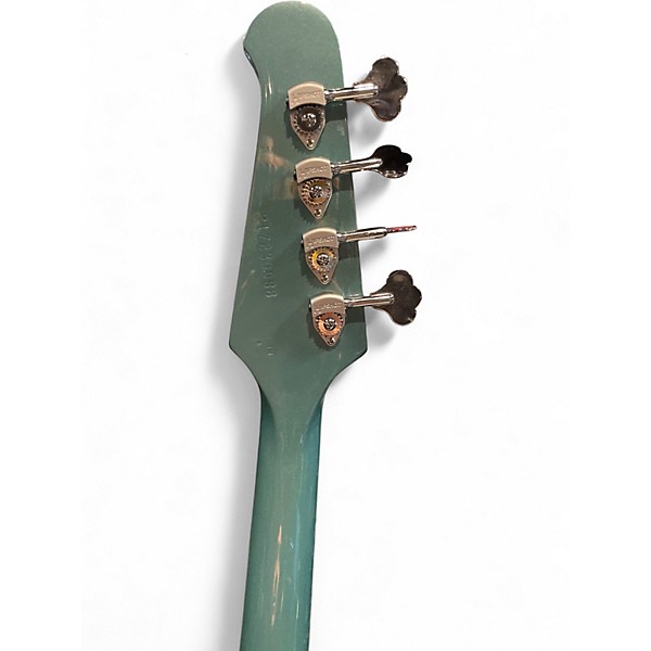 Used 2023 Gibson Non-Reverse Thunderbird Faded Pelham Blue Electric Bass Guitar