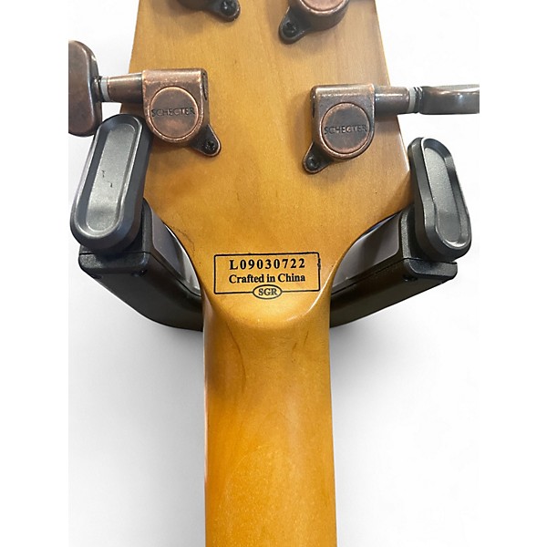 Used Schecter Guitar Research C1 Floyd Rose Platinum Camo Solid Body Electric Guitar