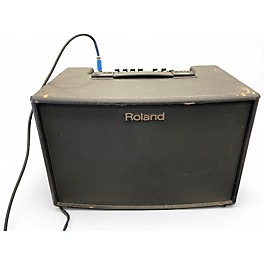 Used Roland AC90 90W 2X8 Stereo Acoustic Guitar Combo Amp