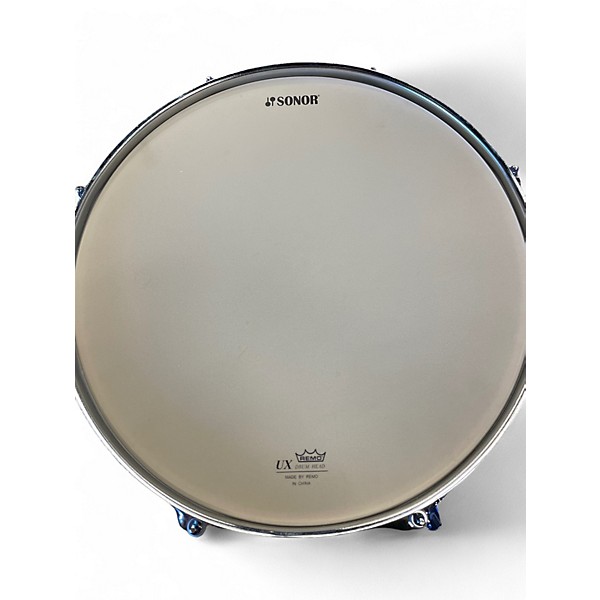 Used SONOR 5 Piece AQX red sparkle Drum Kit
