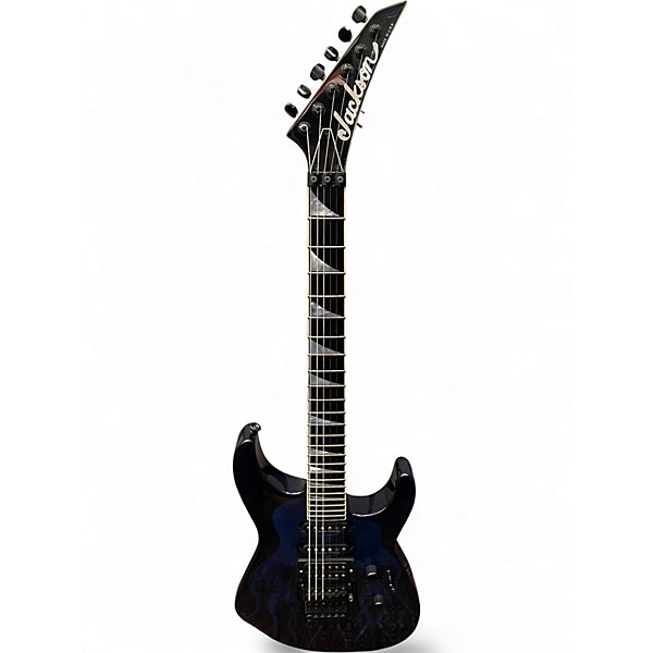 Used Jackson SL1 Soloist BLUE FLAME Solid Body Electric Guitar