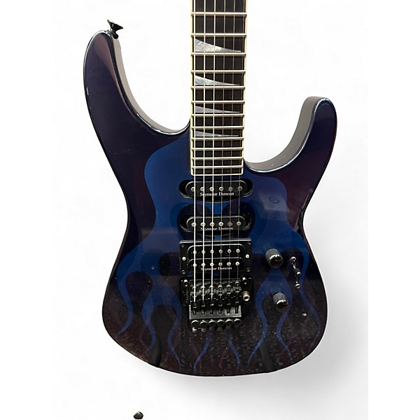 Used Jackson SL1 Soloist BLUE FLAME Solid Body Electric Guitar