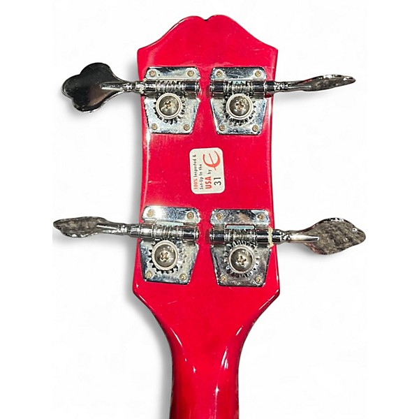 Used Epiphone EB0 Cherry Electric Bass Guitar