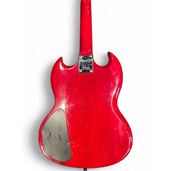 Used Epiphone EB0 Cherry Electric Bass Guitar