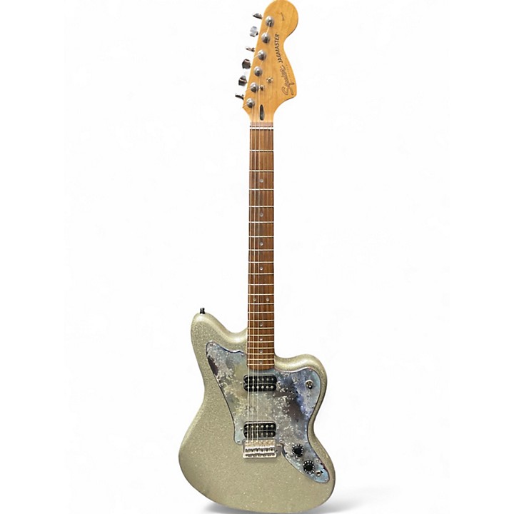 Used Squier Jagmaster 20th Anniversary Silver Sparkle Solid