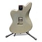 Used Squier Jagmaster 20th Anniversary Silver Sparkle Solid Body Electric Guitar