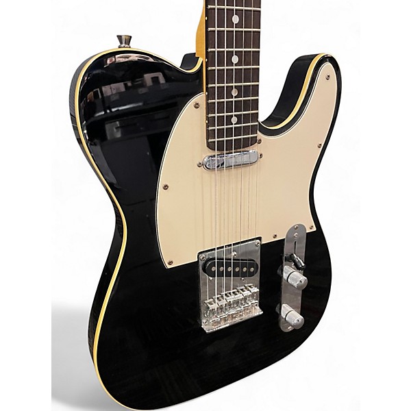 Used Welch Twang Slinger Black Solid Body Electric Guitar