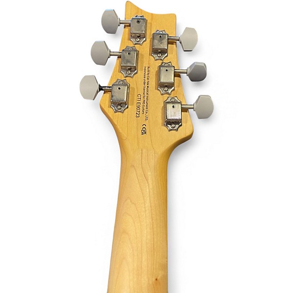 Used PRS SE Silver Sky Moon White Solid Body Electric Guitar