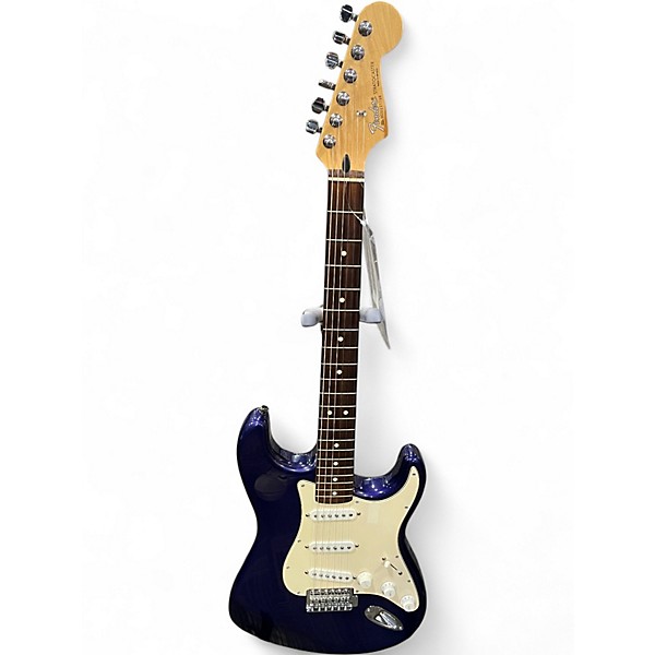 Used Fender Standard Stratocaster Midnight Blue Solid Body Electric Guitar