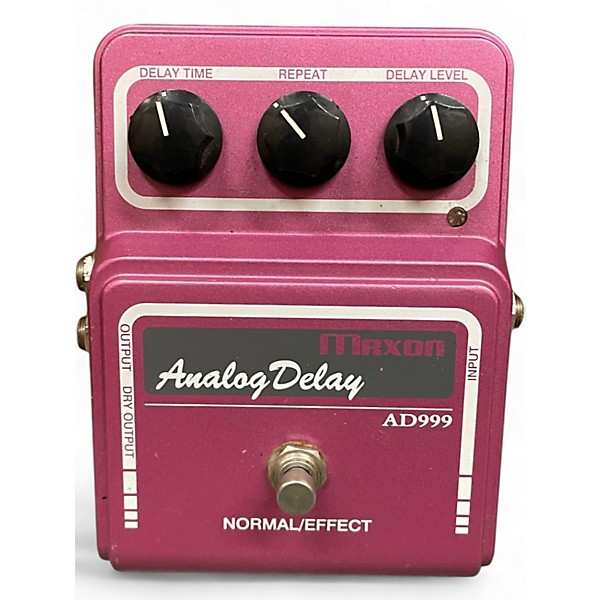 Used Maxon AD999 Vintage Series Analog Delay Effect Pedal