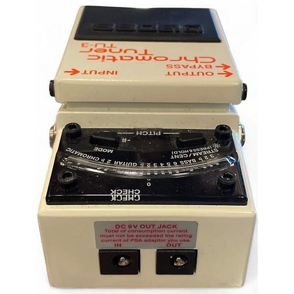 Used BOSS TU3 Chromatic Tuner Pedal