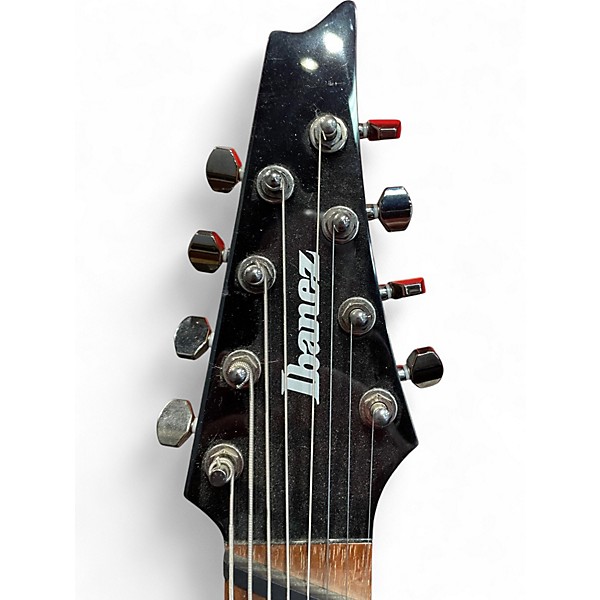 Used Ibanez RGMS8 BLACK Solid Body Electric Guitar