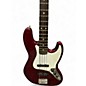 Used Fender Player Jazz Bass Burgundy Electric Bass Guitar