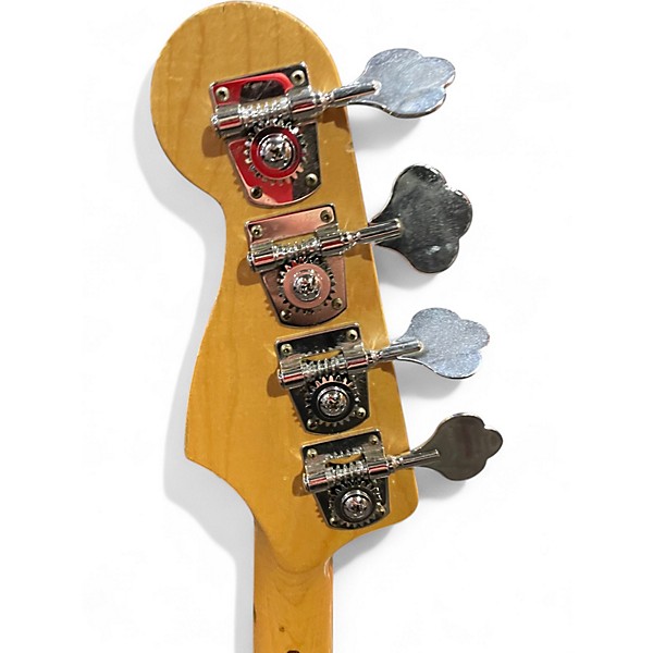 Used Fender Player Jazz Bass Burgundy Electric Bass Guitar