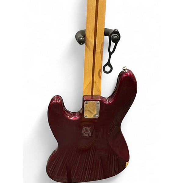 Used Fender Player Jazz Bass Burgundy Electric Bass Guitar