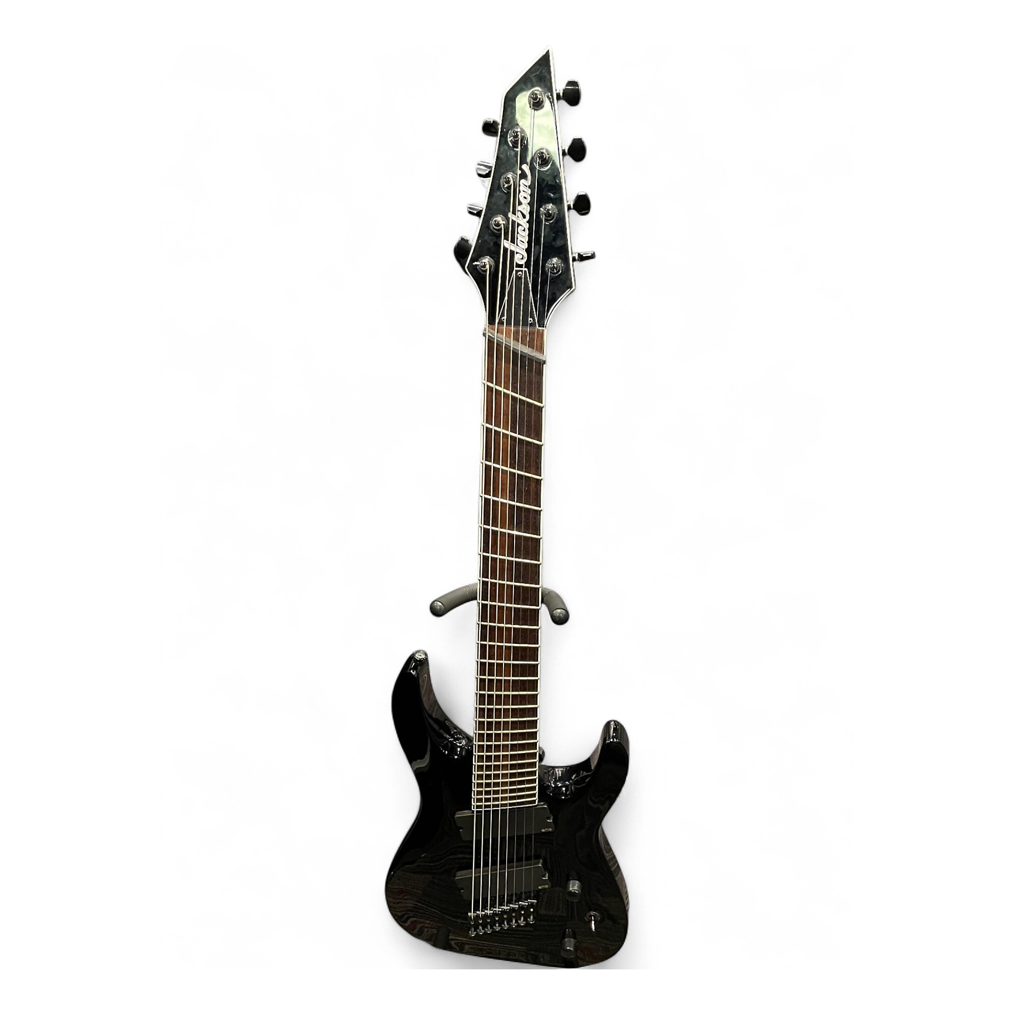 Used Jackson X Series Slat8 MS Black Solid Body Electric