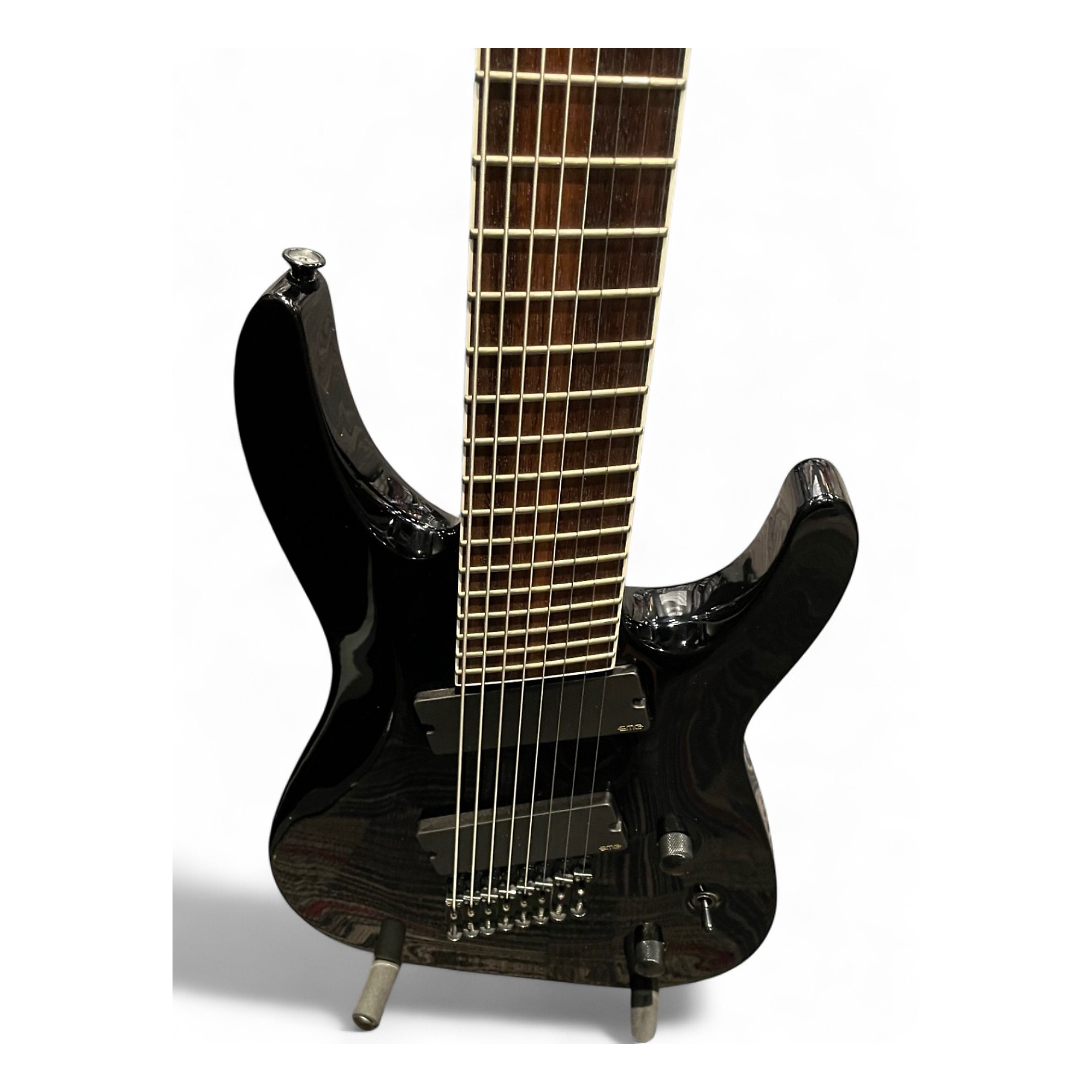 Used Jackson X Series Slat8 MS Black Solid Body Electric