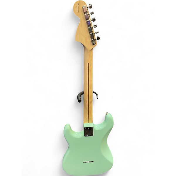 Used Fender Tom Delonge Signature Stratocaster Seafoam Green Solid Body Electric Guitar