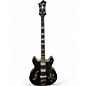 Used Hagstrom viking Black Electric Bass Guitar