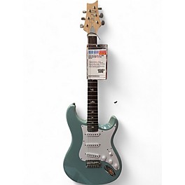 Used PRS SE Silver Sky STONE BLUE Solid Body Electric Guitar