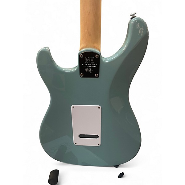 Used PRS SE Silver Sky STONE BLUE Solid Body Electric Guitar