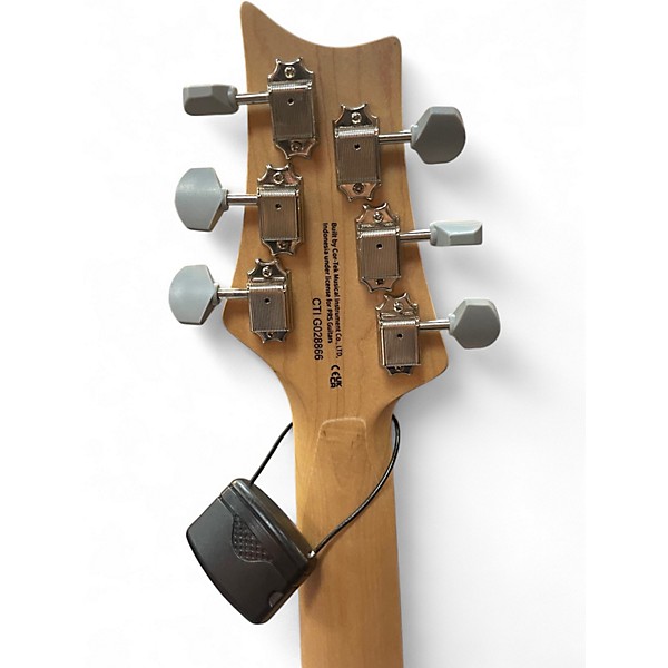 Used PRS SE Silver Sky STONE BLUE Solid Body Electric Guitar