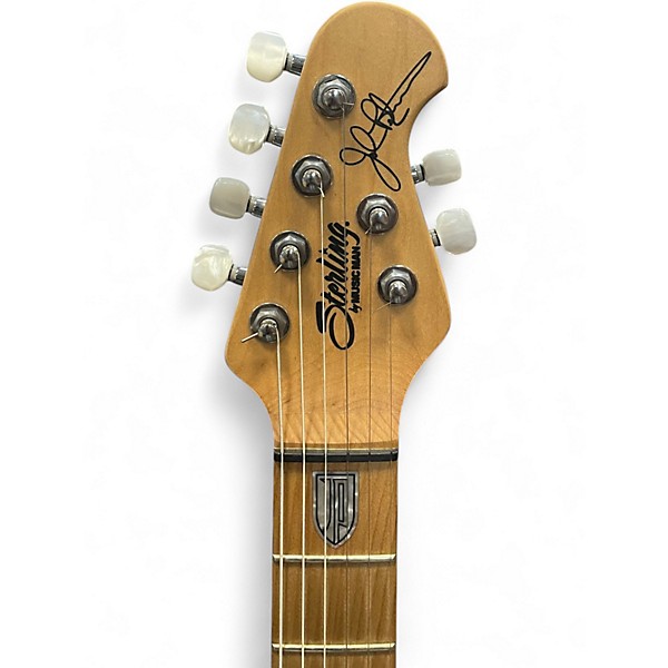 Used Sterling by Music Man JP150 SAHARA BURST Solid Body Electric Guitar