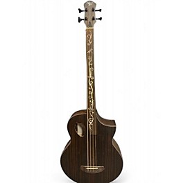 Used Michael Kelly Dragonfly 4 String  Natural Acoustic Bass Guitar